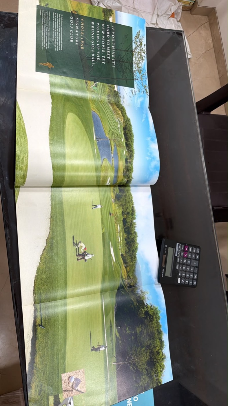 Multi-panel gatefold brochure spread.